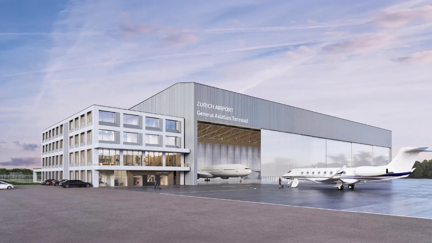 Flughafen Zürich: Neue General-Aviation-Infrastruktur in der Zone West – Baustart April 2026