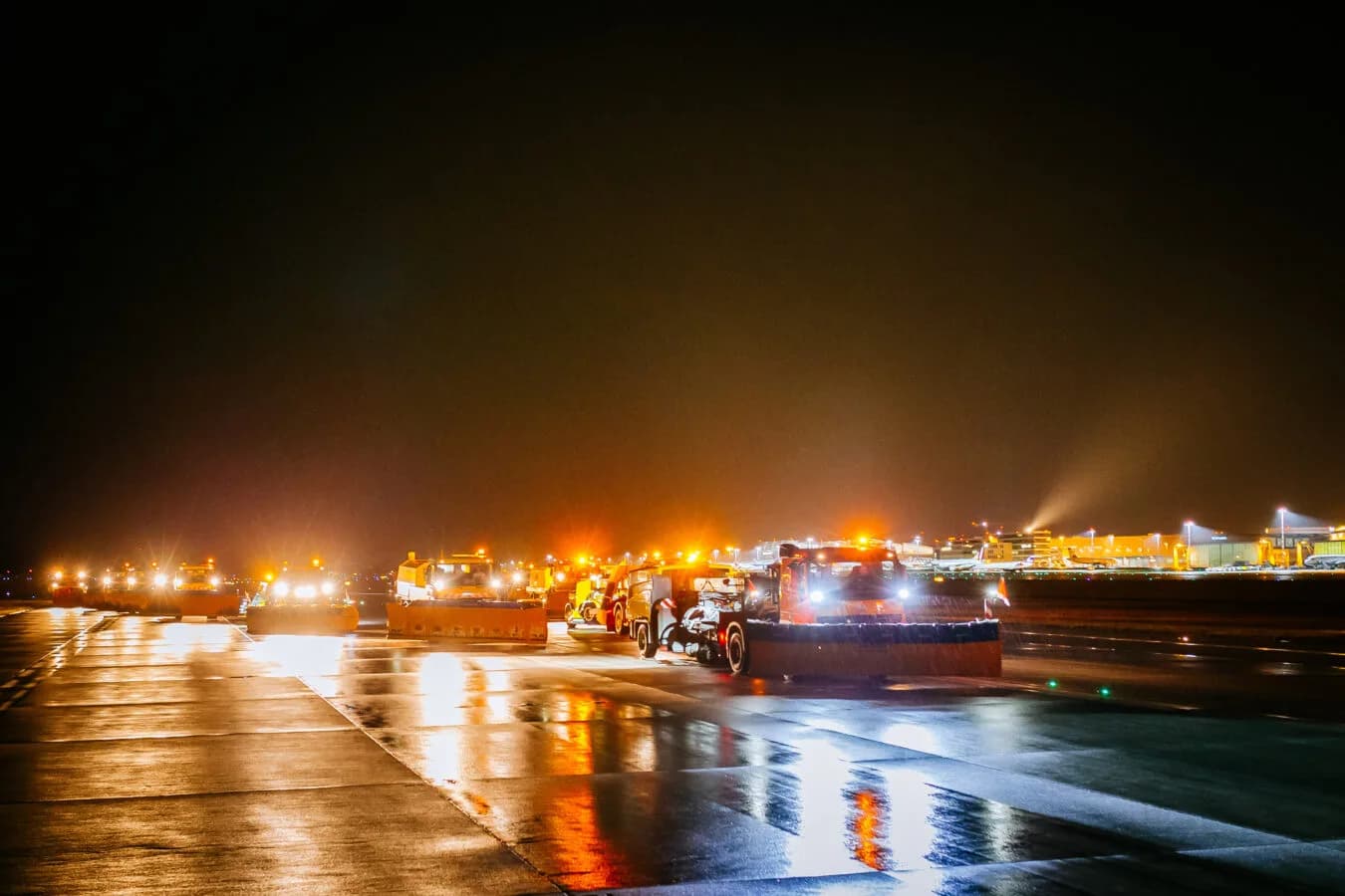 Flughafen Stuttgart und der heftige Wintereinbruch