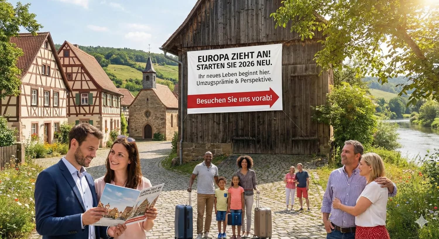 Europa lockt mit Geld und Perspektive – Ihr Start in ein neues Leben!?