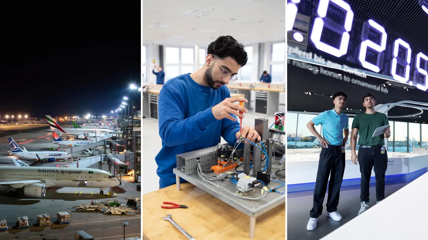 Chance für Nachwuchskräfte: „TechNight“ bietet spannende Einblicke in Ausbildung, Studium und Karriere am Flughafen Frankfurt
