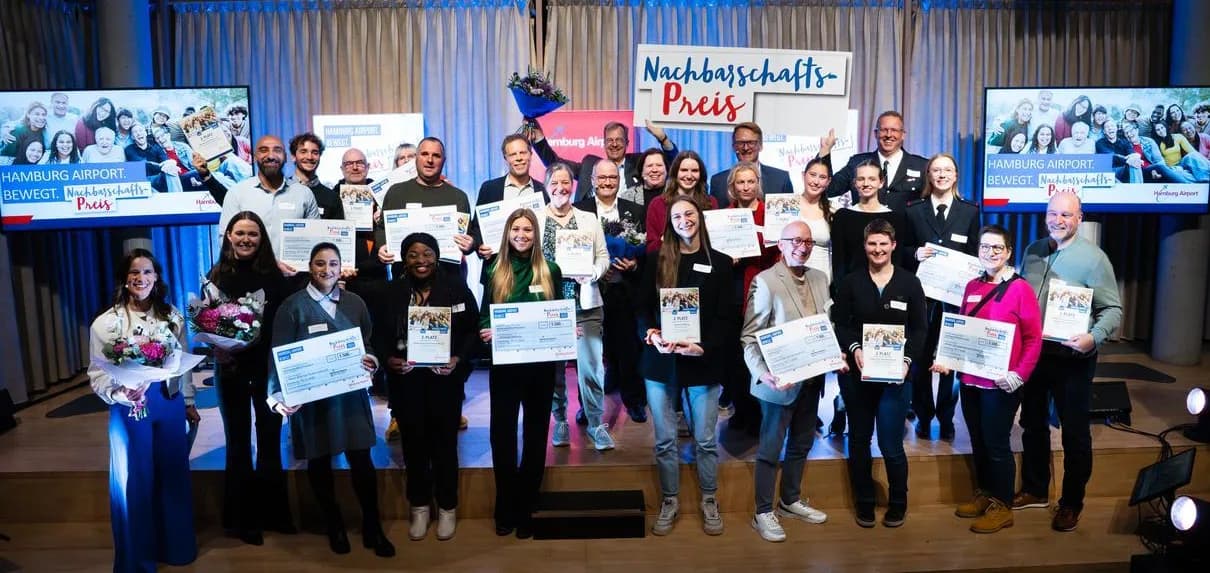 Zehn gewinner nachbarschaftspreis