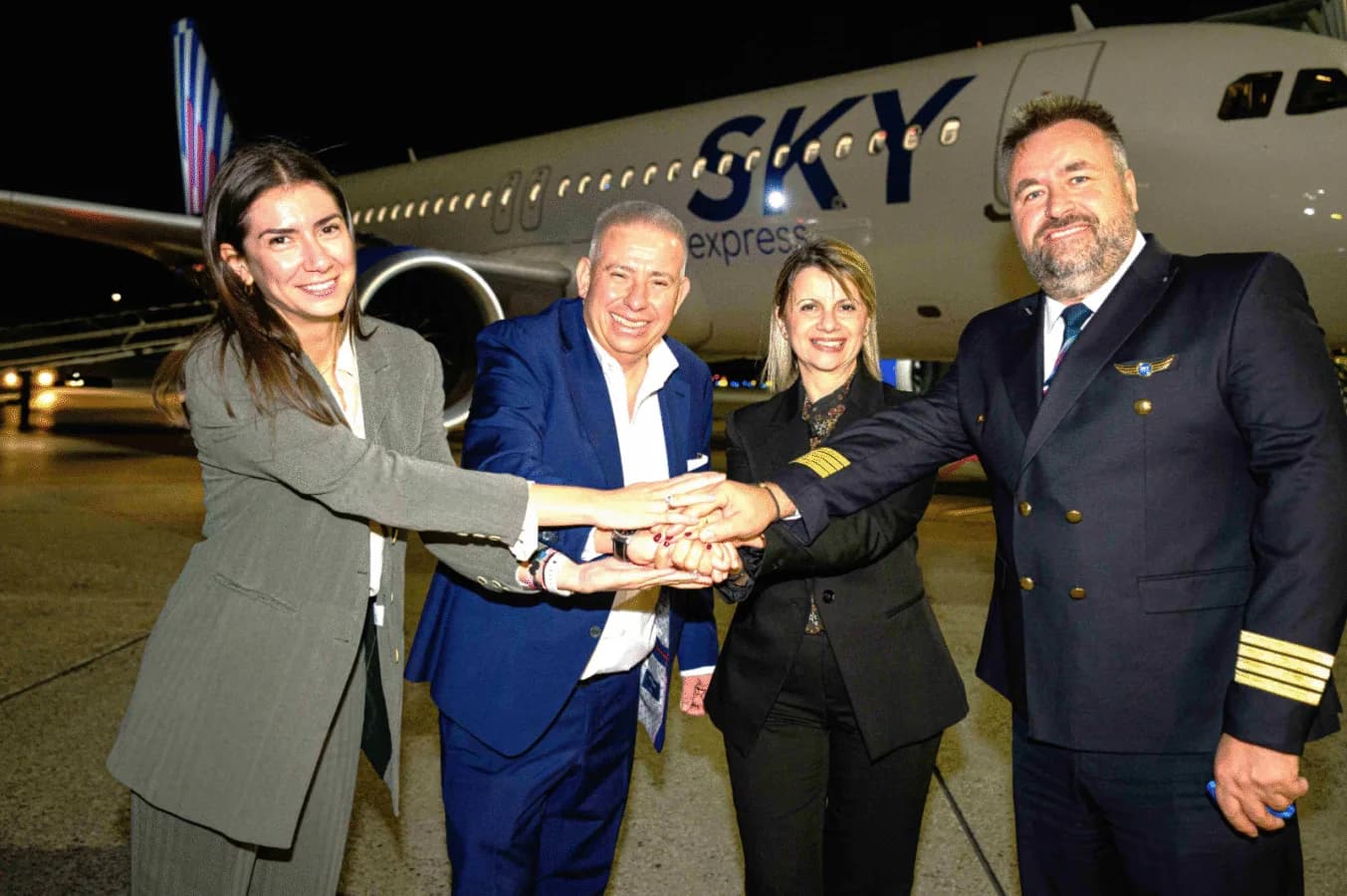 Sky express baut angebot ab düsseldorf