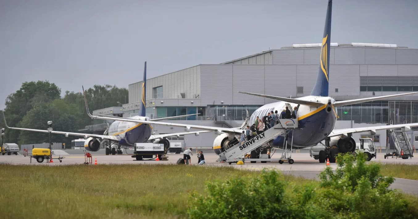 Flughafen weeze passagierrekord