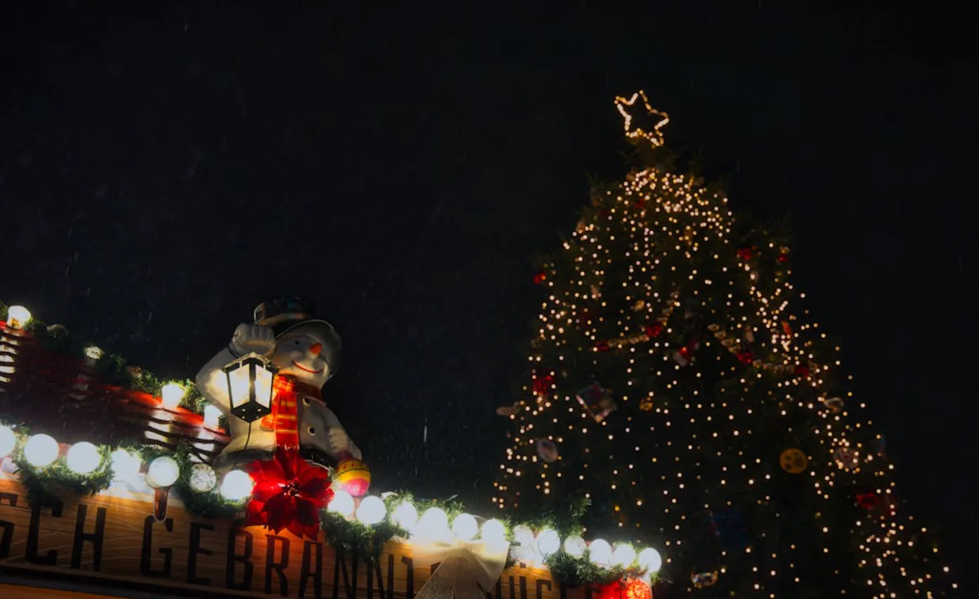 Flughafen Düsseldorf Weihnachtsmarkt parkandride