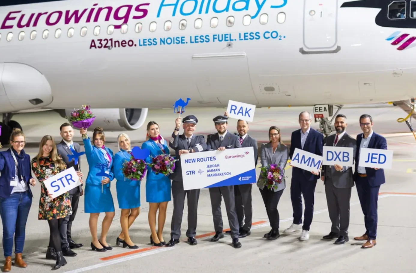 Eurowings nimmt strecke stuttgart jeddah auf