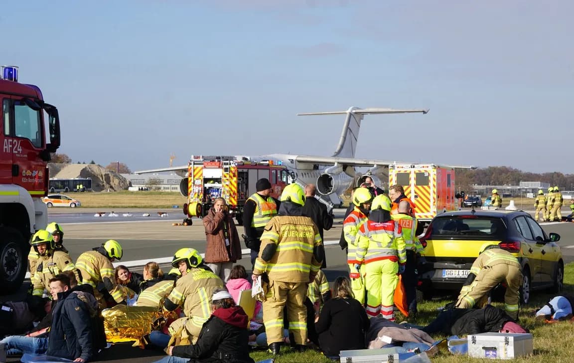 Notfallübung am köln bonn airport 2