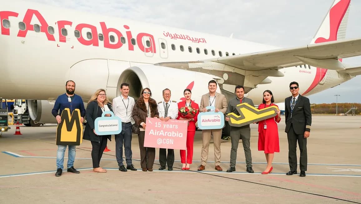 Air Arabia Maroc feiert 15 jahre Flugbetrieb in Köln:Bonn
