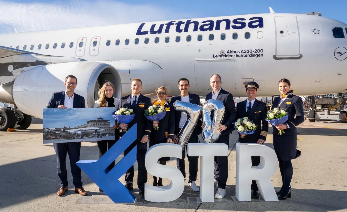 70 jahre mit lufthansa von stuttgart in die welt