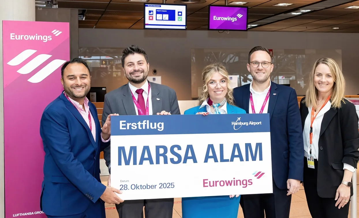 Neue direktverbindung von hamburg nach marsa alam am roten meer gestartet