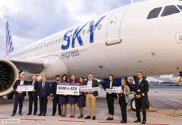 Sky Express startet neue Direktverbindung Hamburg–Athen