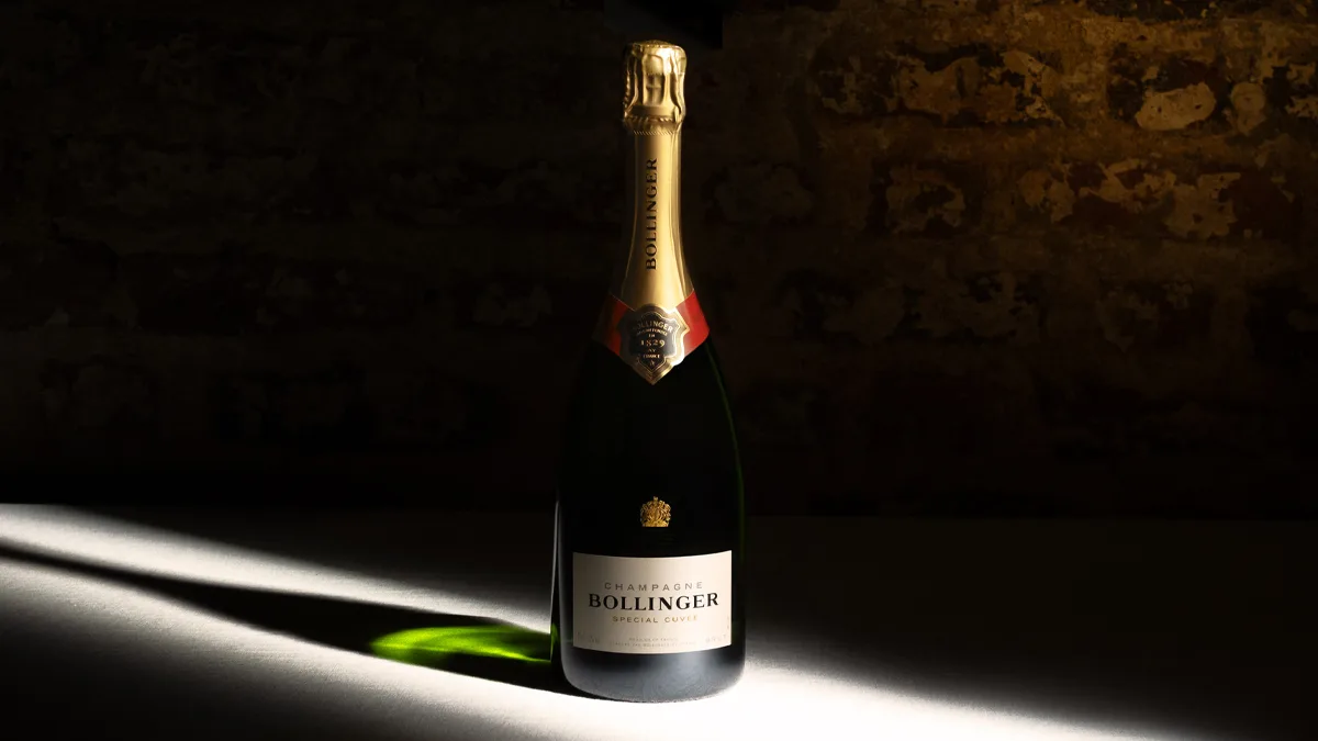 Bollinger champagner american airlines