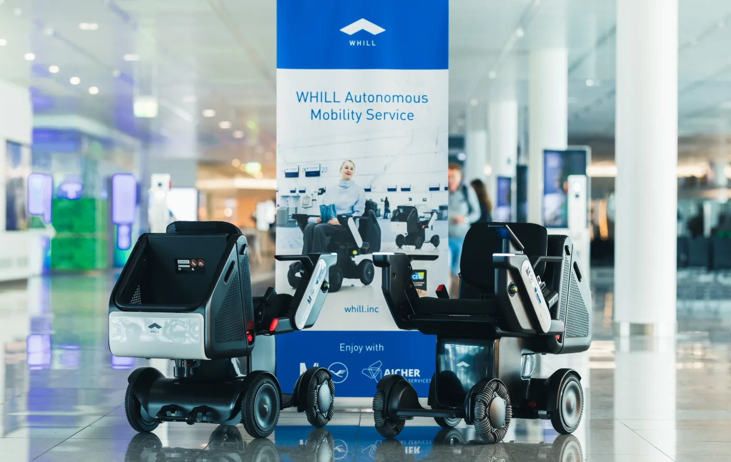 Flughafen Muenchen Lufthansa Testen Autonome Rollstühle