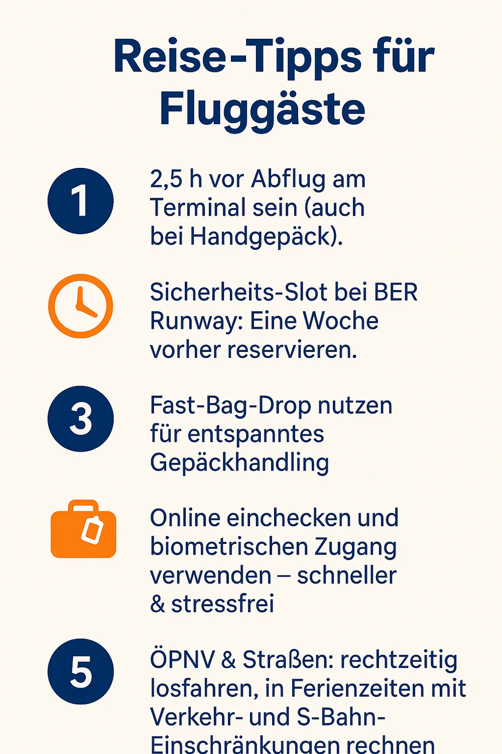 Reise Tipps Flughafen Ber