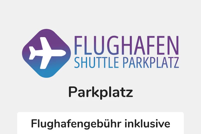 Wortmarke FLUGHAFEN SHUTTLE PARKPLATZ.