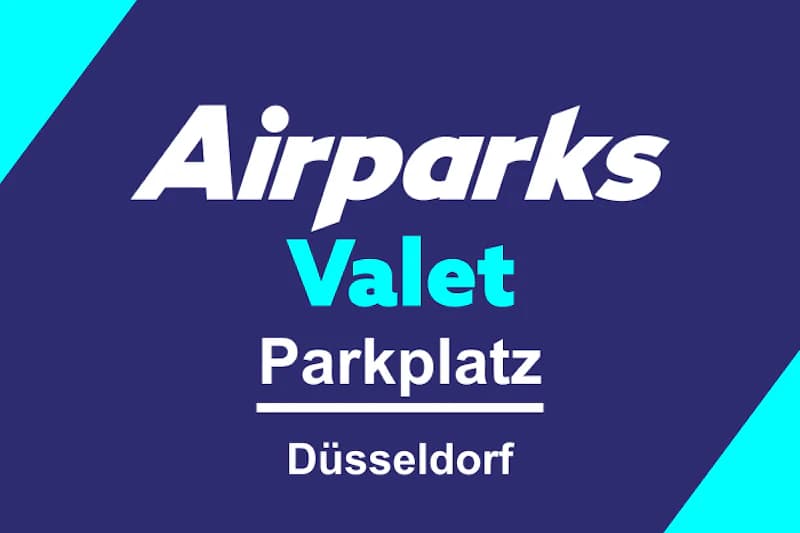 Wortmarke Airparks Valet Parkplatz Düsseldorf.