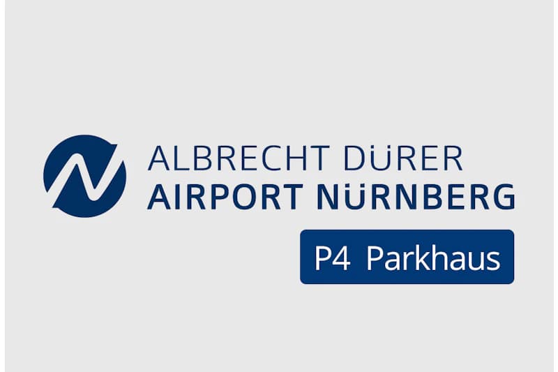 Wortmarke ALBRECHT DÜRER AIRPORT NÜRNBERG P4 Parkhaus.