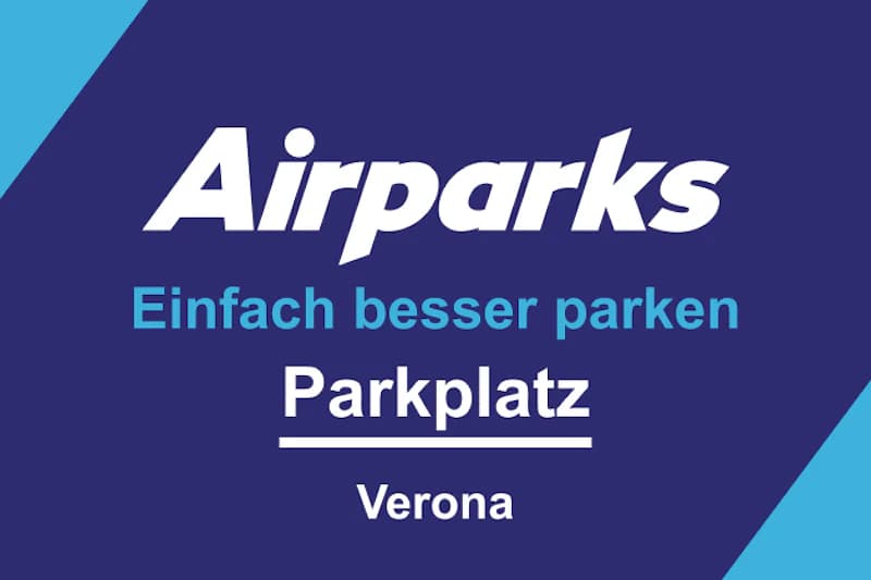 Wortmarke Airparks; Einfach besser parken; Parkplatz Verona.